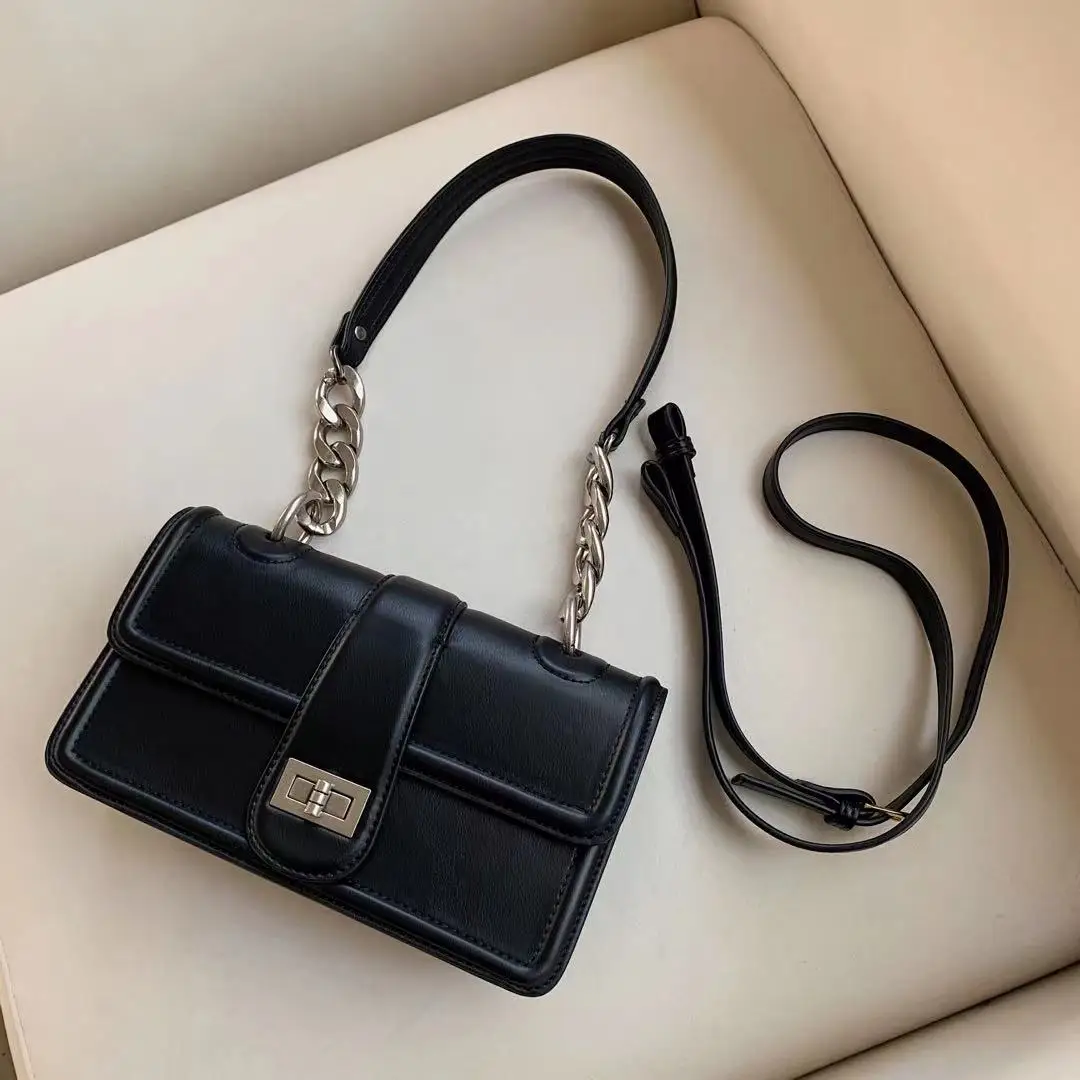 

DN Classic Crossbody Bags for Women Chain Strap Handbags Casual Commuter Style Women's Shoulder Purse 2022 New Design Ladies