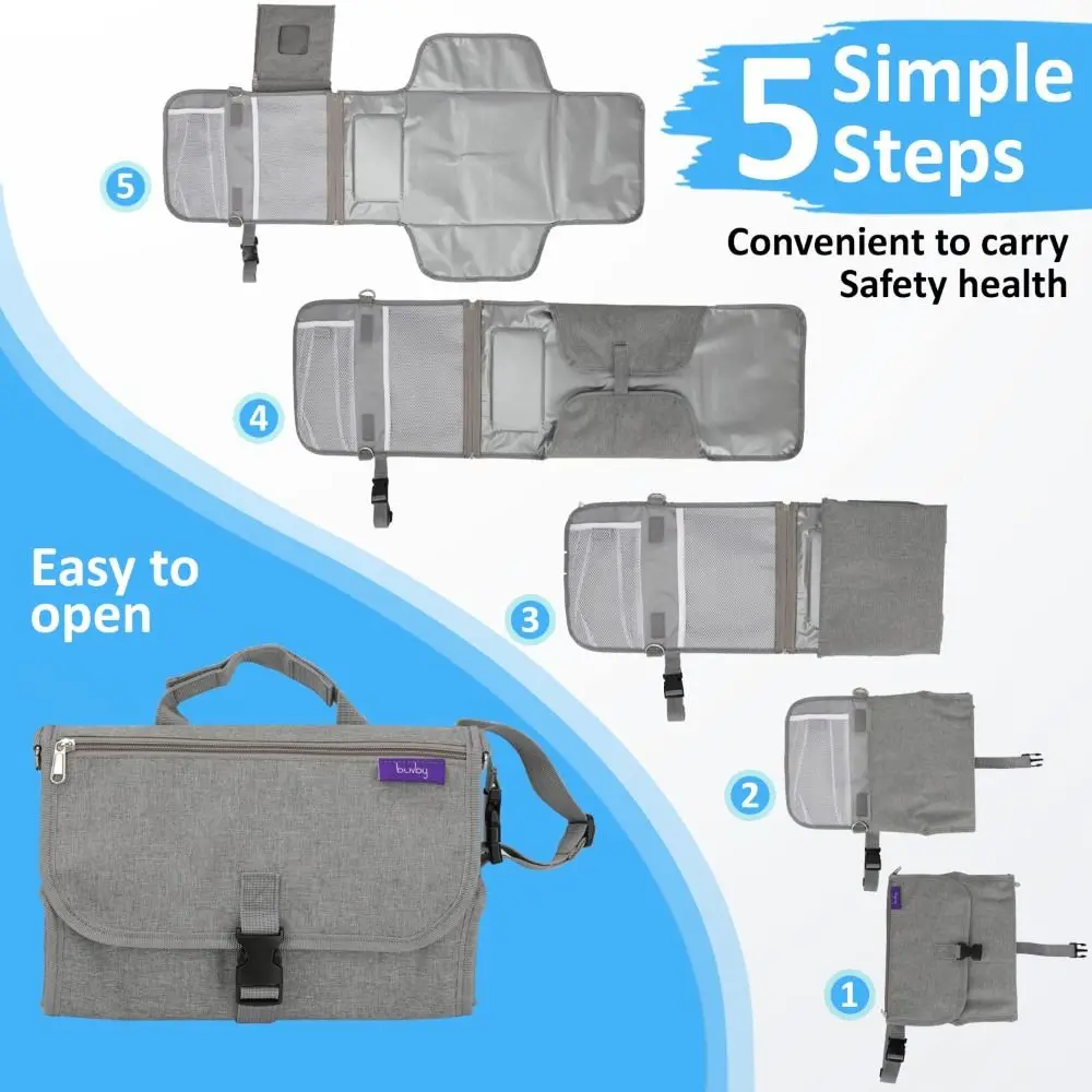 Портативный Пеленальный Коврик для детских подгузников складной подгузник