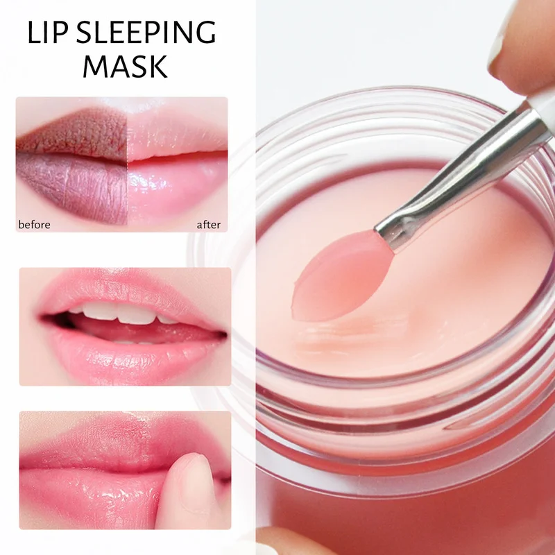 

3g South Korea Lip Sleep Mask Night Sleep Maintenance Moisturizing Lip Gloss Bleach Cream Nourishing Lip Care Cherry Lip Balm