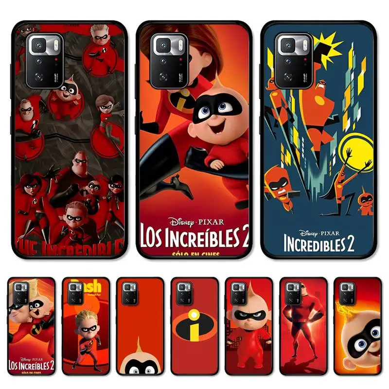 

Disney The Incredible Phone Case for Redmi Note 8 7 9 4 6 pro max T X 5A 3 10 lite pro