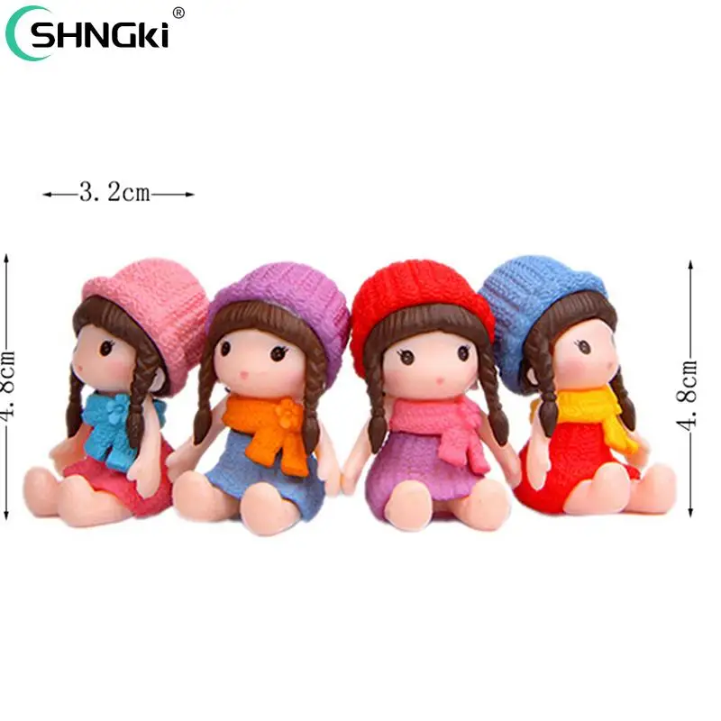 

Статуя искусственных людей, украшения из смолы, красивая чистая девушка, миниатюрная декоративная искусственная статуя, 1 шт.