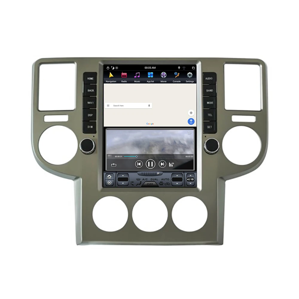 Автомобильная стереосистема на Android 11 экран Теслы для NISSAN X-Trail T30 2002-2008
