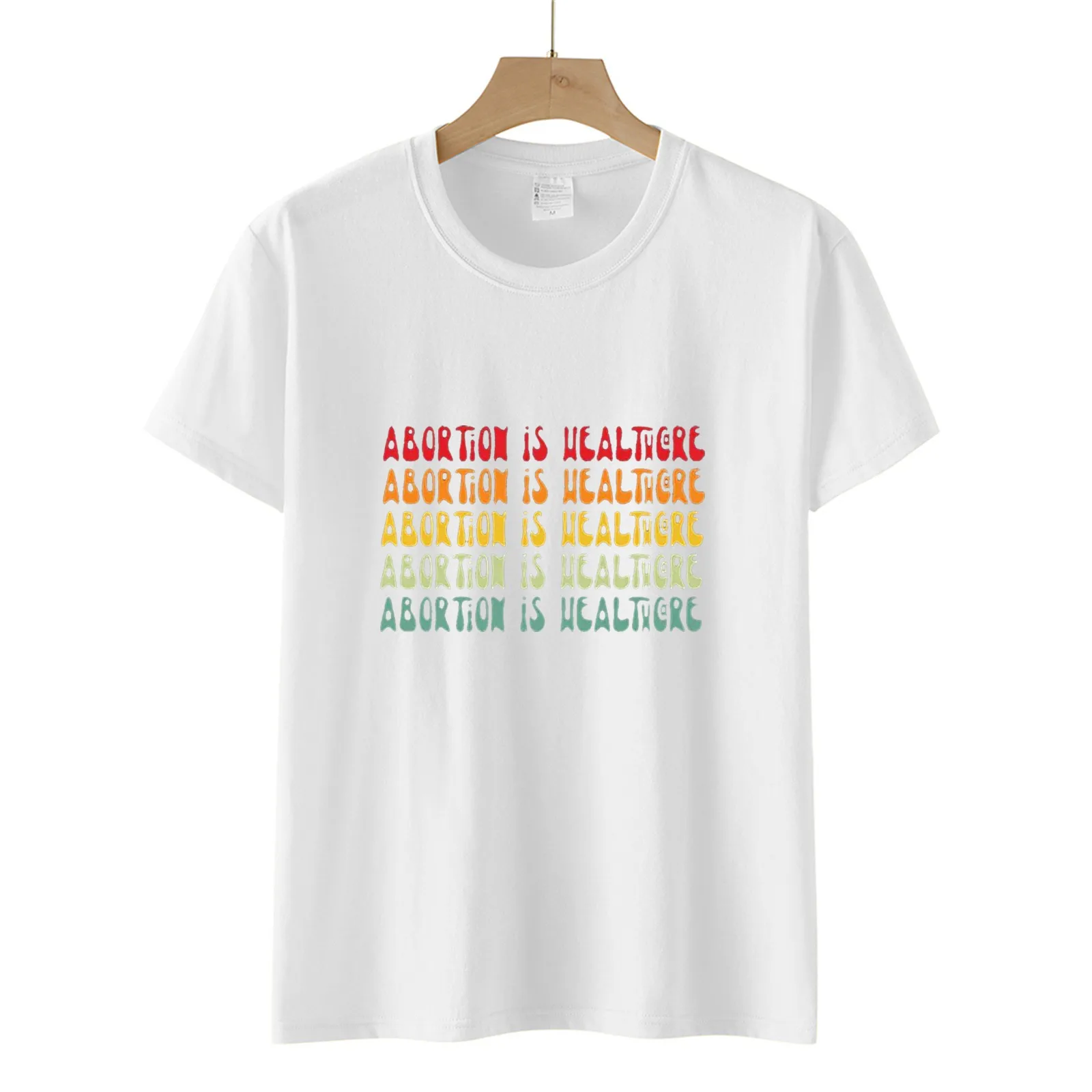 

Women's Abortion Rights Shirt Letter Print Pro Woman Rights T-shirts