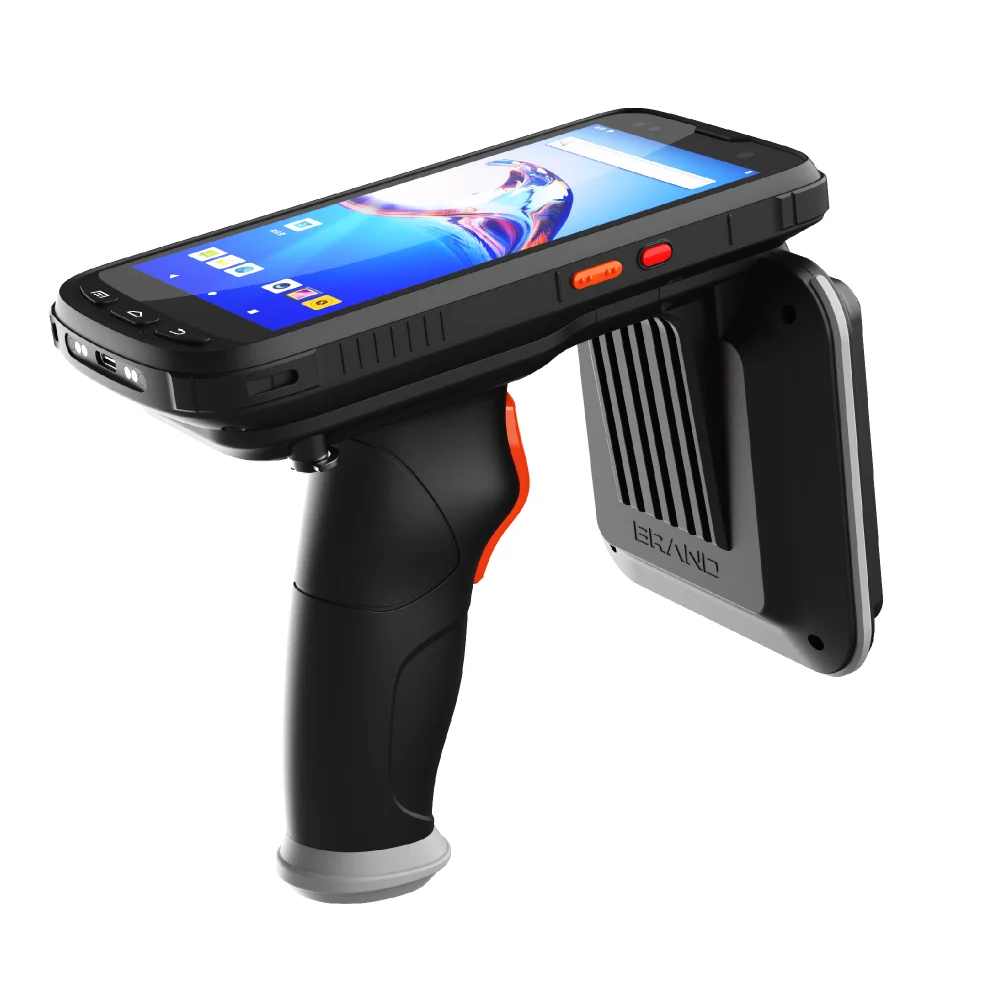 

Android 10.0 Wi-Fi Bluetooth Портативный UHF RFID ридер 860-928 МГц с батареей 9000 мАч встроенный