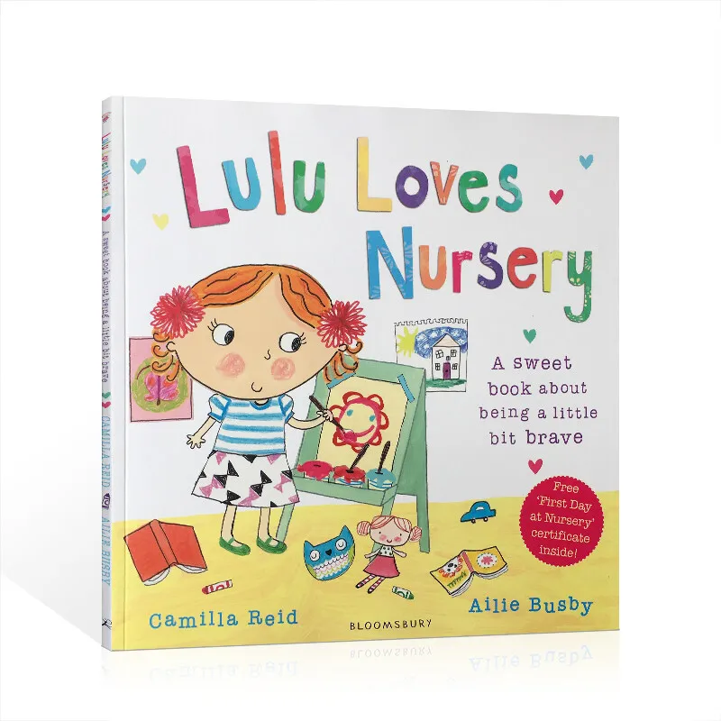 

Milu Оригинальная английская книга с картинками Lulu, любит детский Lulus