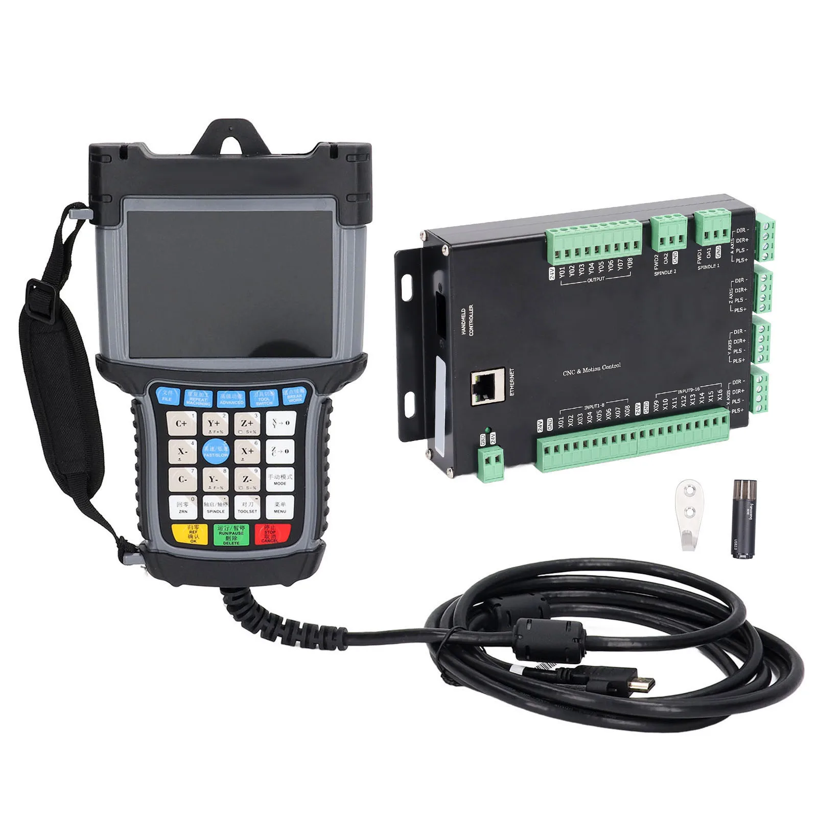 Контроллер движения с ЧПУ 3 оси Система управления движением с ЧПУ 5 ...