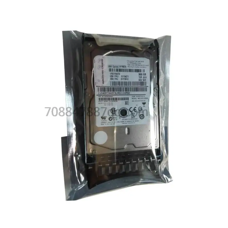 Оригинальный 100% Аутентичный IBM 300G SAS 81Y9670 81Y9671 X3650 M2 M3 M4