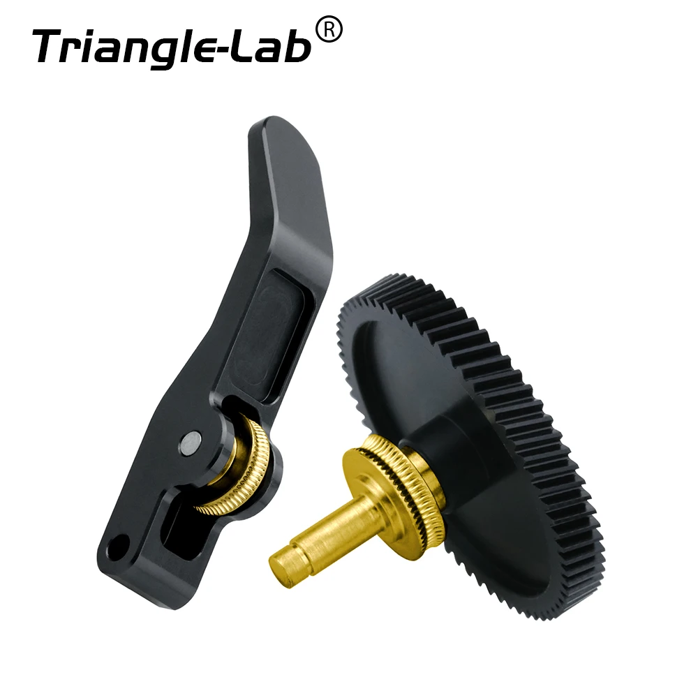 C Trianglelab Экструдер Шестерня из закаленной стали с нанопокрытием Винтовая