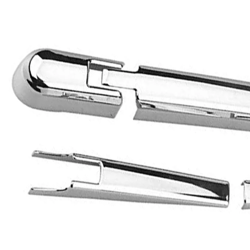 Накладки на стеклоочистители для Hyundai IX35 2018 верхние хромированные наклейки из