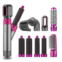 electric hair dryer brush negative ions blow dryer comb 8 in 1 hair styler hairdryer hair blower brush salon dryers curling iron