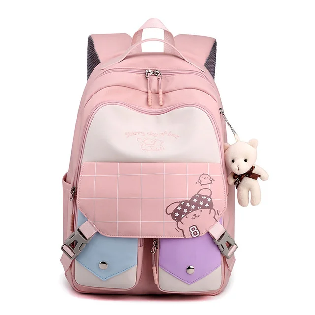 

book school KUZAI bag Primary school backpack children school bags For girls large Schoolbag kids Waterproof Travel Rucksack