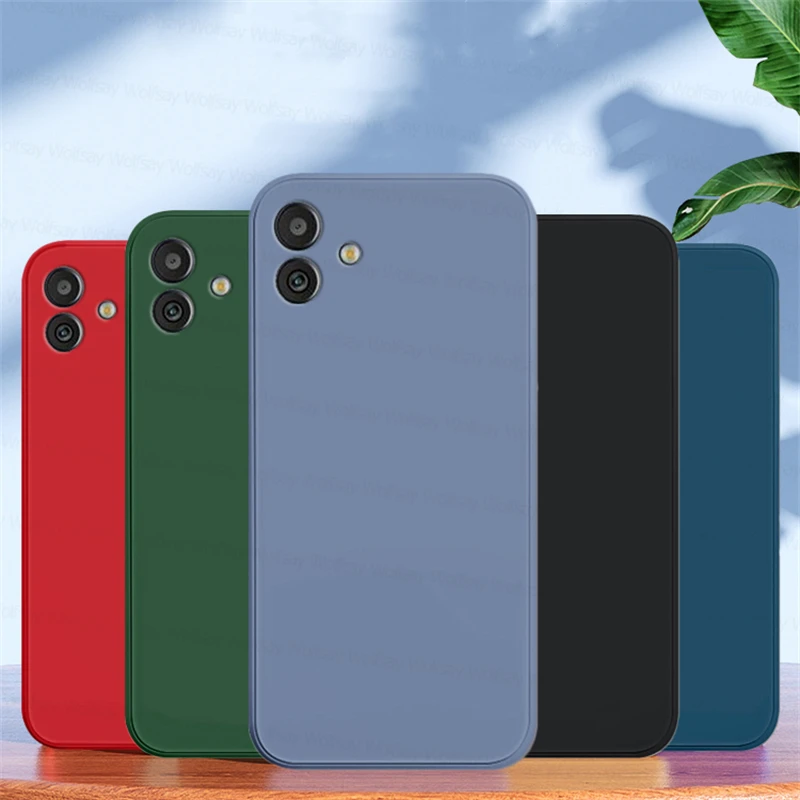 

Для Samsung Galaxy M13 5G чехол Galaxy M13 M23 M33 M53 4G 5G противоударный жидкий силиконовый чехол для Samsung M13 5G