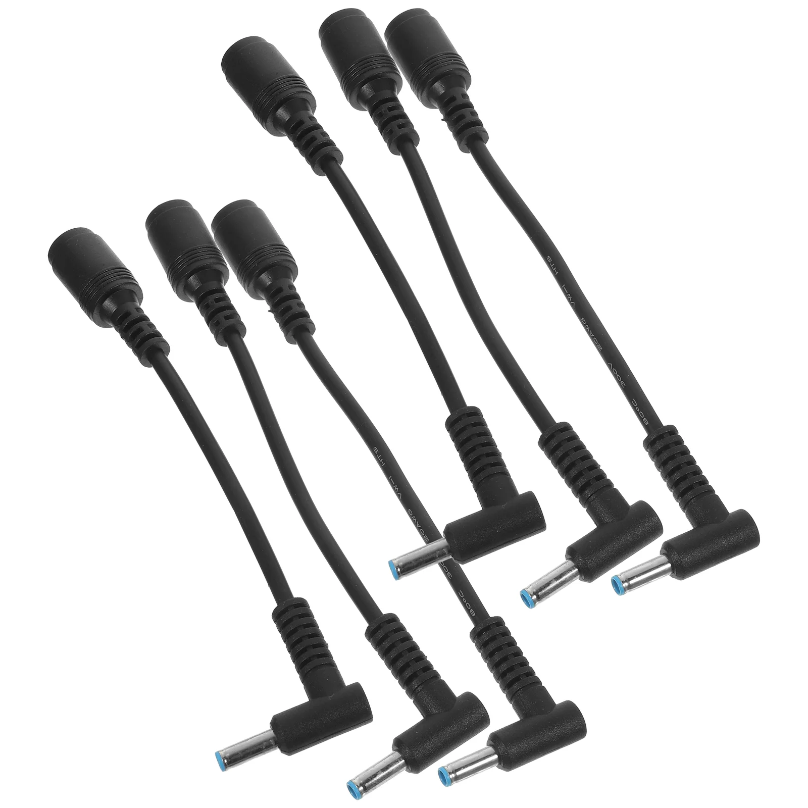 

10pcs Power Adapter Cable Laptop Charging Converter Female to Male Adapter Cable