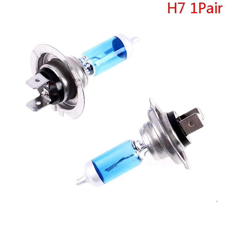 

2pcs H7 100W Super Bright White Fog Lights Halogen Bulb Car Headlights Lamp
