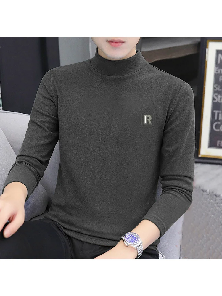 Dralon Heattech Полуводолазка Тонкое нижнее белье Футболка с длинными рукавами