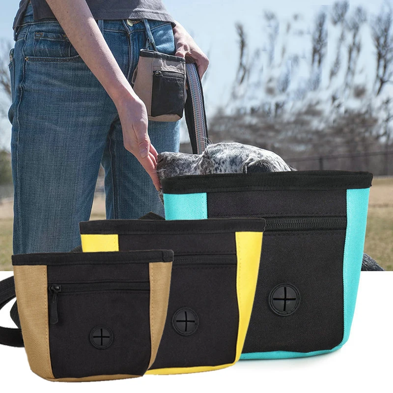 

Портативный мешочек для собак, поясная сумка для тренировок на открытом воздухе и путешествий, Многофункциональный Карманный чехол для кор...