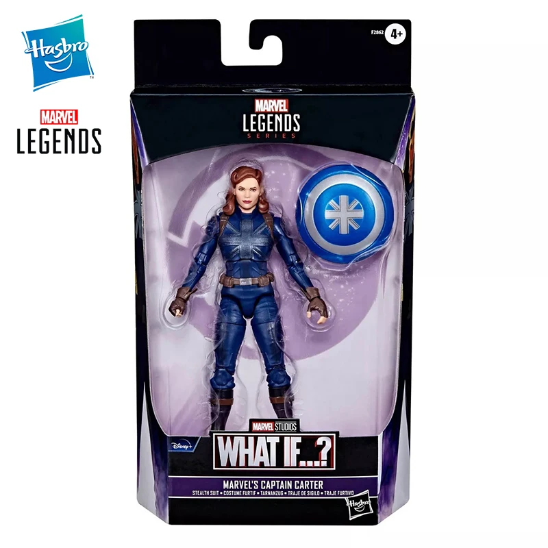 

Фигурка героя из серии «Легенды Marvel» Hasbro, 6 дюймов, незаметная коллекция капитана Картера, модель, детские игрушки, подарок на день рождения