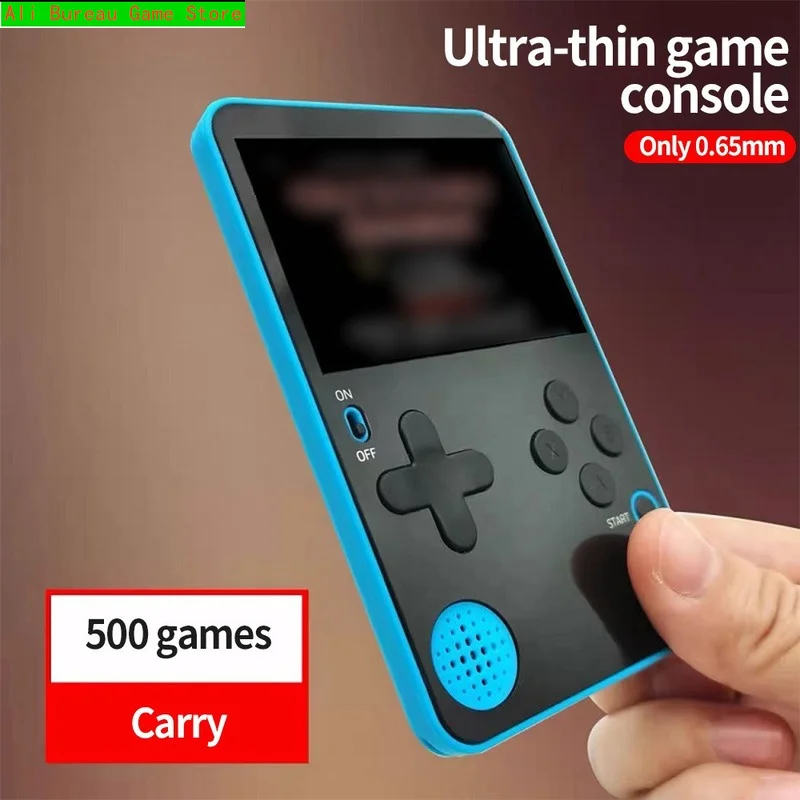 

Игровая консоль 500 в 1, портативная, ретро, 2,4 дюймов, цветная, для детей