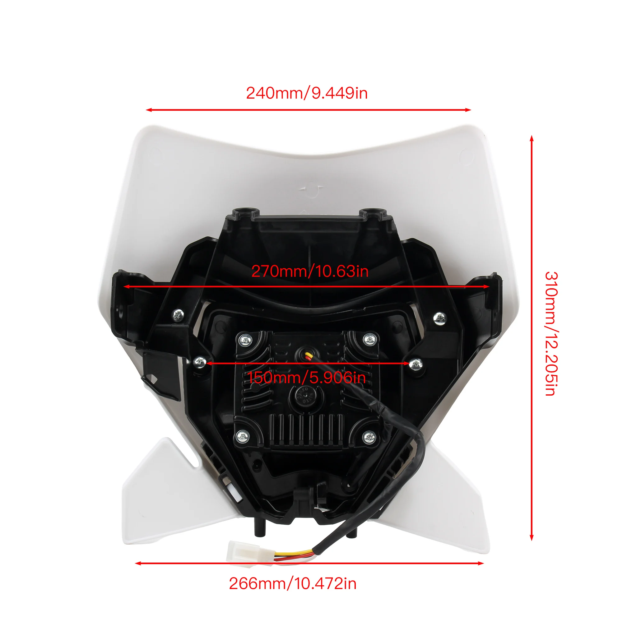 Фото Светодиодные фары для мотокросса для KTM EXC SX XC 250 300 450 2024 2025 Dirt Bike Enduro, мотоциклетные фары, модифицированные аксессуары №4