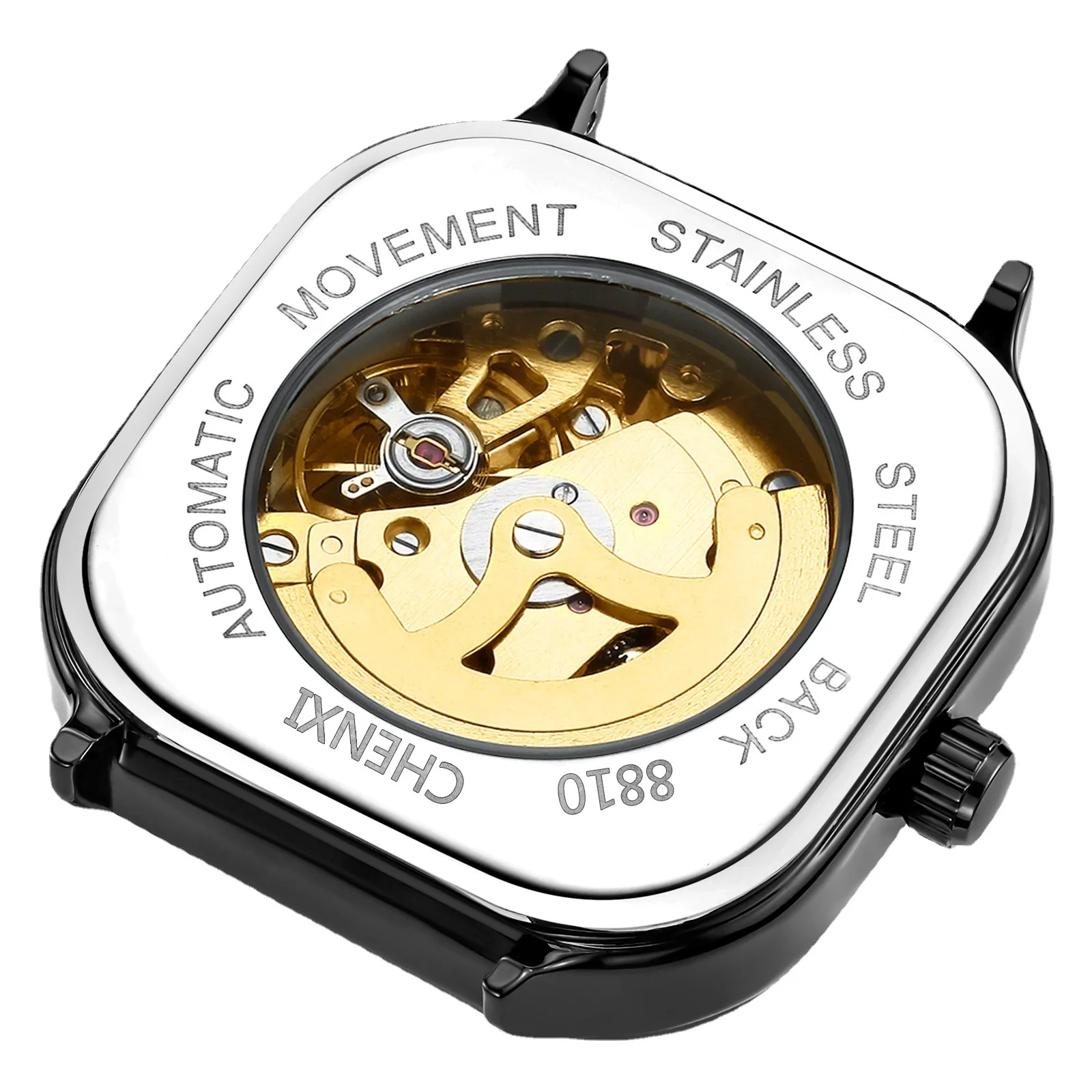 Автоматические механические часы мужские водонепроницаемые полые светящиеся |