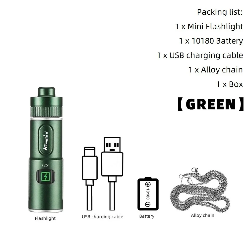 

AloneFire X73 Черный Алюминиевый Светодиодный Фонарик