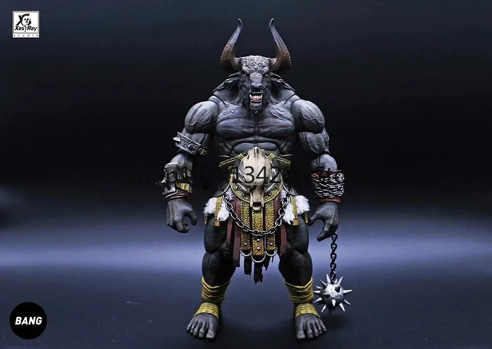 Фото Оригинальная экшн-фигурка XESRAY Glory Battle 4th Wave Minotaur Cassos Thales масштаб 1/12, аниме-модель, игрушка, подарок на день рождения №4