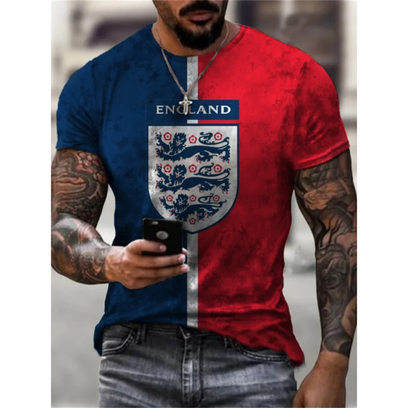 

Summer Men's Trend T-shirts Oversized 100%Synthetic material Street Personality Print Graphic High Quality Casual Sport T-shirt