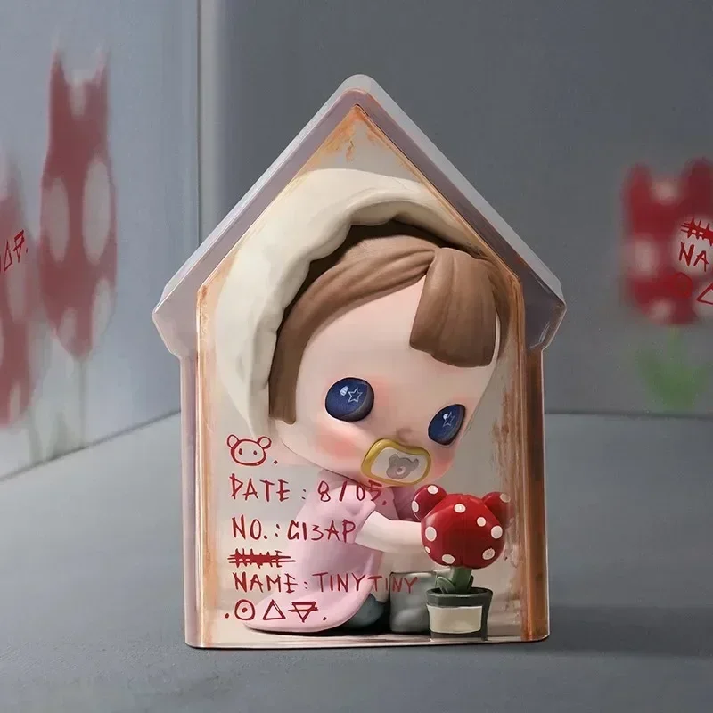 Фото POP MART TINYTINY-PROLOGUE SERIES слепая коробка игрушки Mystery Box Guess Bag кукла настольные украшения коллекция милая аниме-фигурка №3
