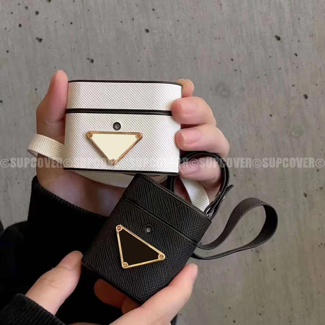 

Fashion Designer Metal Triangle Style Case For AirPods Pro Cases Cover For AirPods 1 2 3 Covers Fundas Capa Coque Carcasa Shell