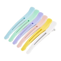 6pcs alligator hair clips pro salon hairdressing clips clamps hair sectioning clip crocodile hairpin barber styling accessories