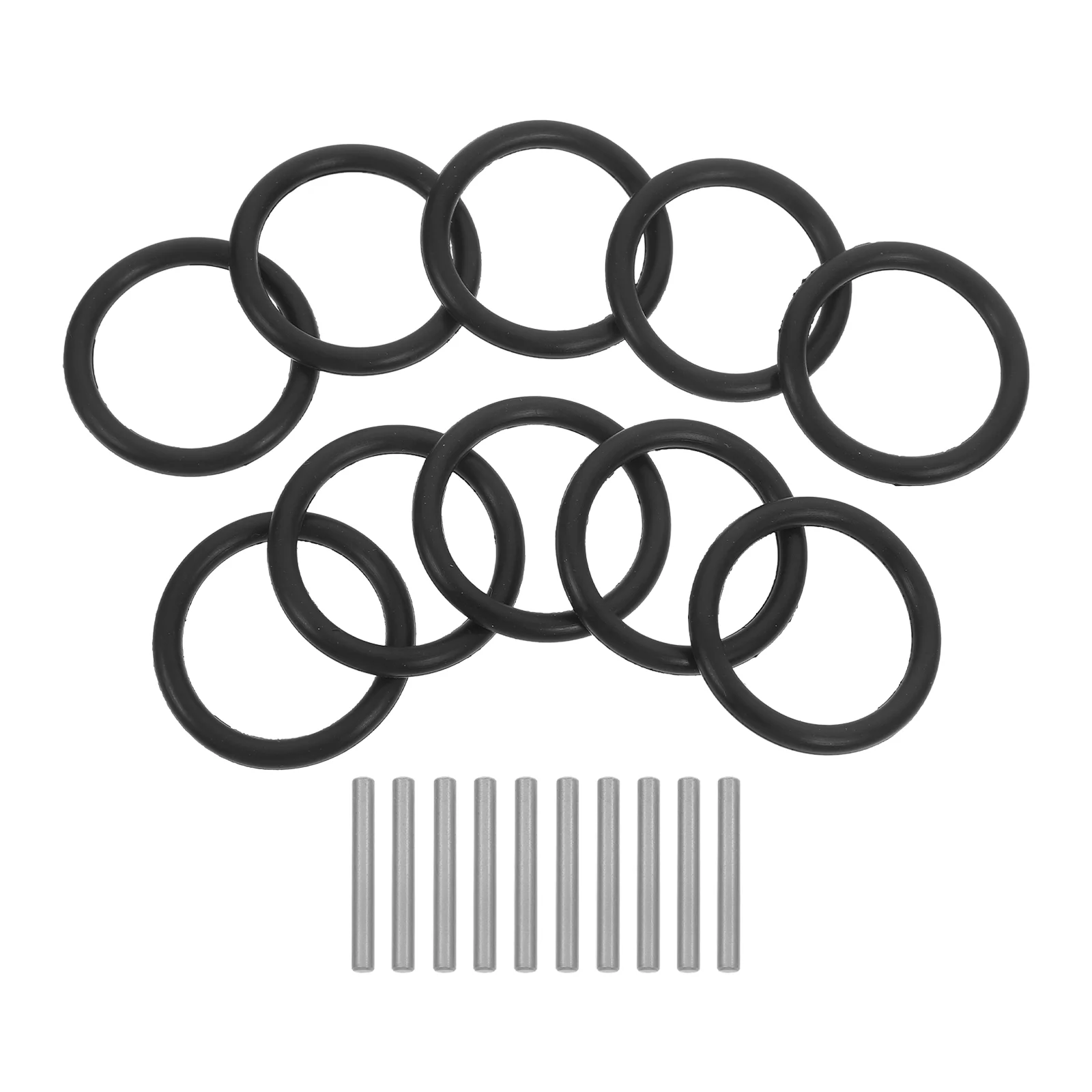 

10 комплектов резинового кольца и стопорного штифта, ударный торцевой штифт, ударный гайковерт, комплект резиновых колец, резиновые фиксаторы ударной головки