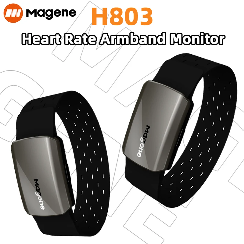 

Magene Heart Rate Sensor Armband Bluetooth ANT Heart Rate Monitor Sports Fitness Run Arm Strap High Precision Bike Accessories
