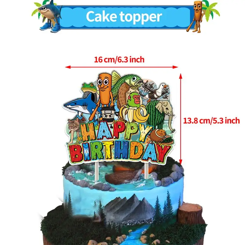 

Одноразовый набор для вечеринки Brainrot