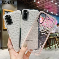 case for samsung galaxy a72 a52 a12 s22 s21ultra s20plus note20 a51 a71 a21s a50 a70 clear diamond pattern shockproof soft cover