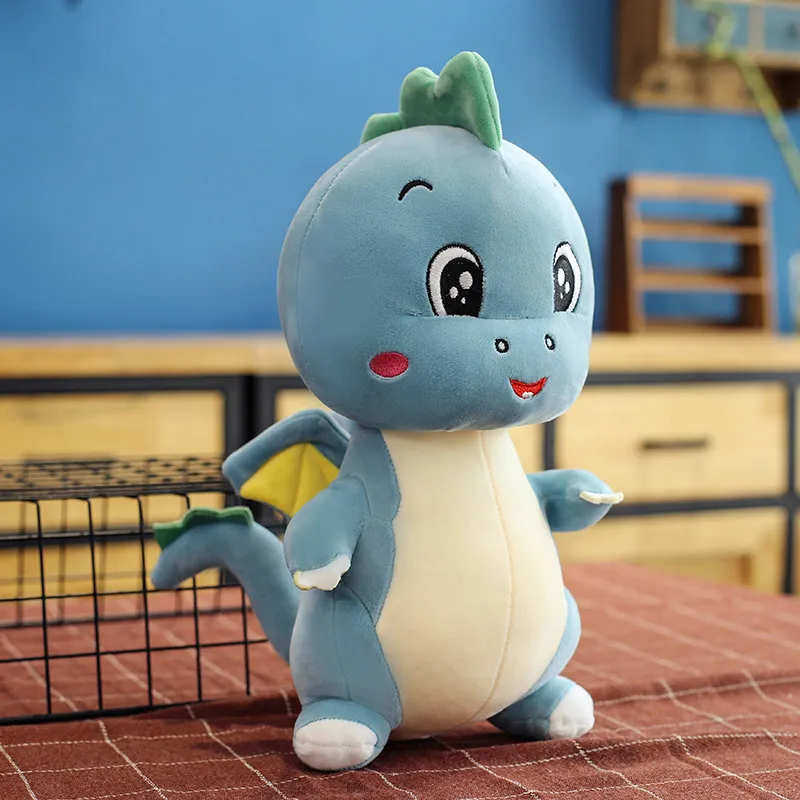 

Zqswkl 25/40/50/65cm cute dinosaur doll plush toy children boys girls bed pillow hugs birthday gift stuffed animals stuffed toys