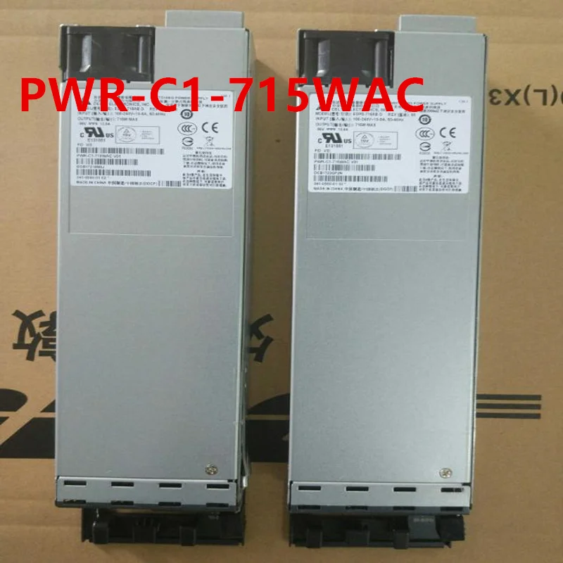 

New Original PSU For CISCO WS-C3850 715W Power Supply PWR-C1-715WAC 341-0560-01/02/03 EDPS-715AB G PA-1171-1A-LF