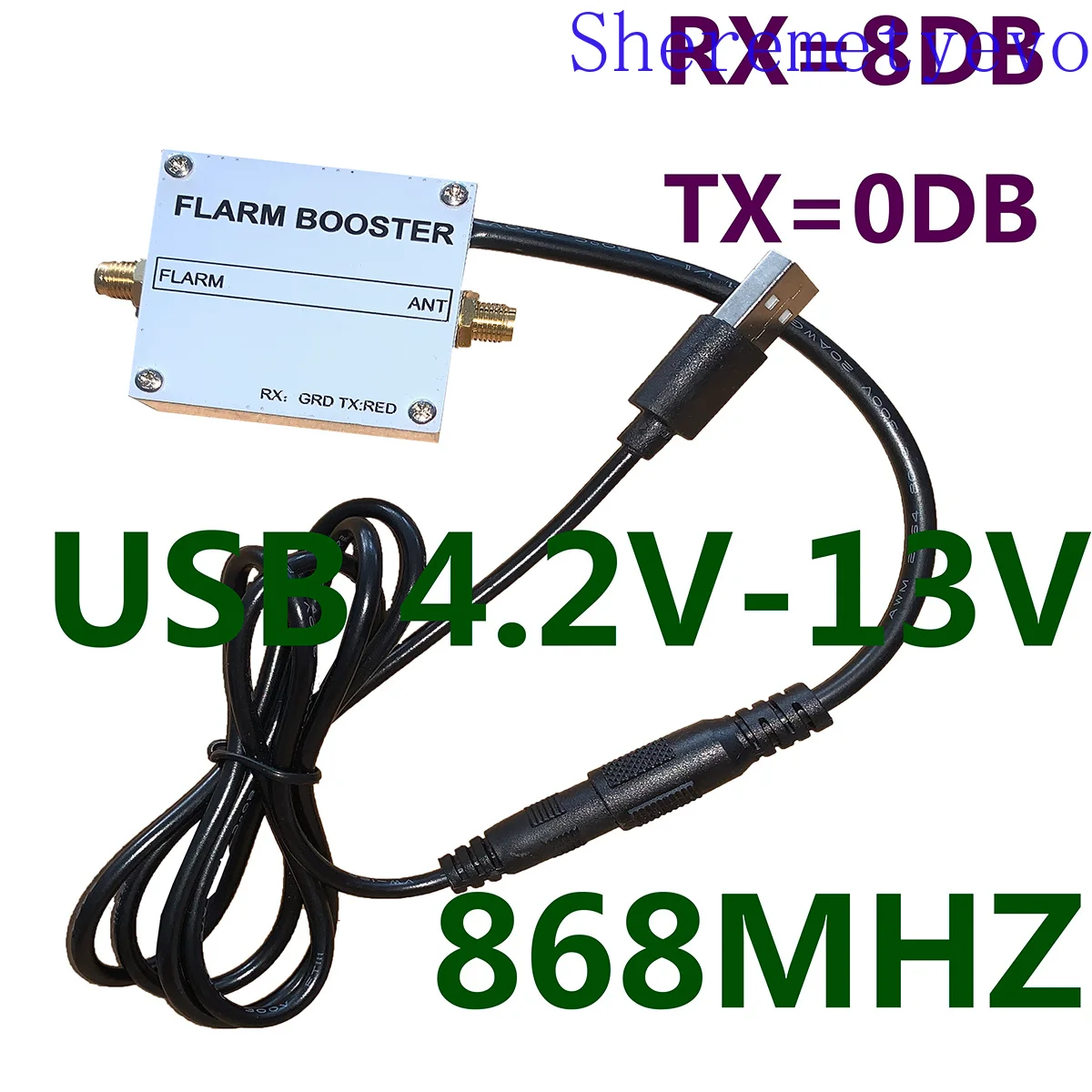 Усилитель flarm 17 дБ 868 МГц для гелиевых майнеров TX RX 0 ЕС AMP Helium Singal Extender |