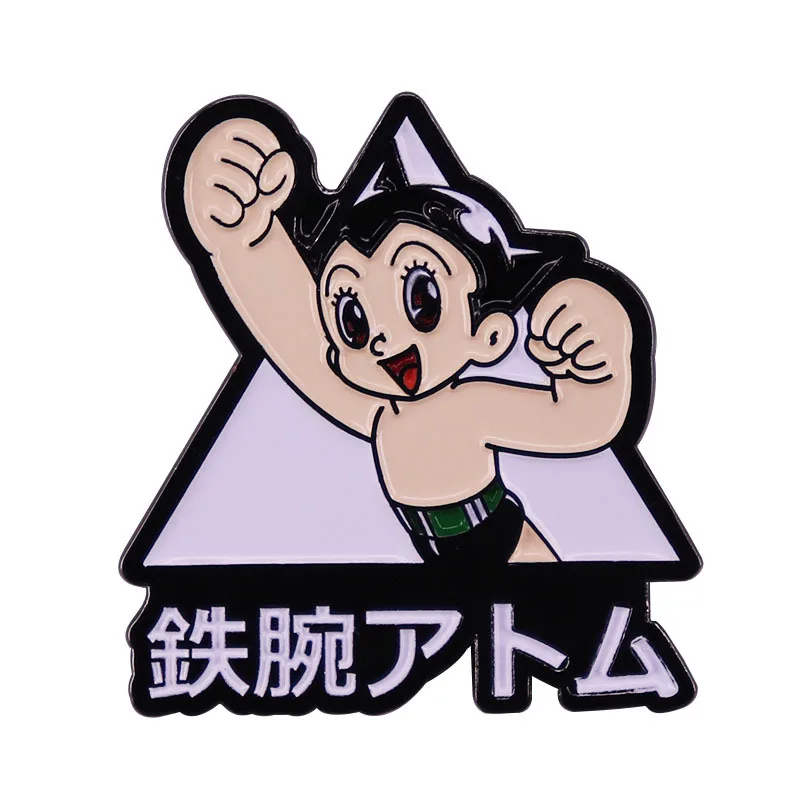 

AD1771 Sci-fi Comics Anime Kid Enamel Brooch Pins Badges Lapel Pins Brooches Metal Fashion Jewelry Accessories Wholesale