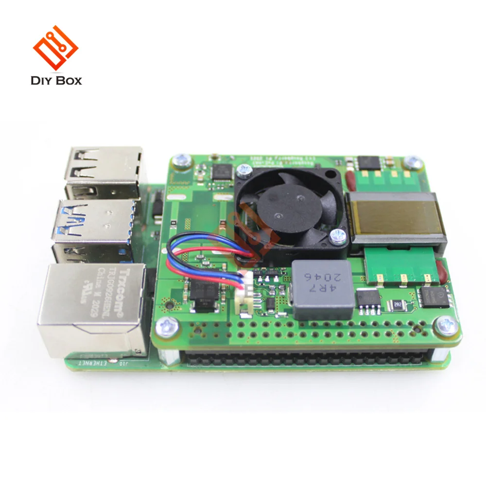 

Raspberry Pi Raspberry Pi 3B+/4B POE+ Power Over Ethernet Expansion Board 802.3af Network