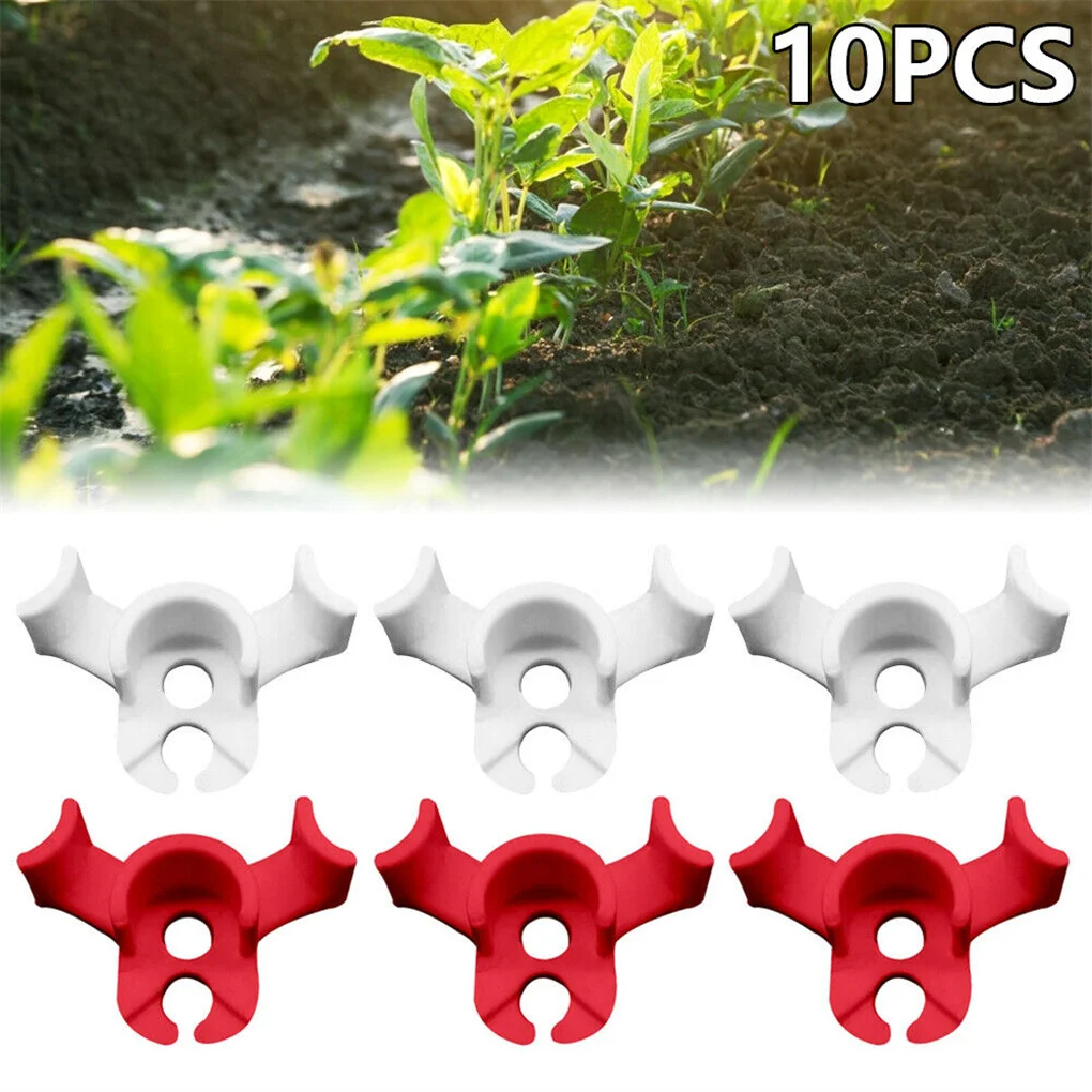 

10 Pieces Plant Benders Bending Planting Clip Trainers Control Branches Support Gardening Plastic Seedling Training