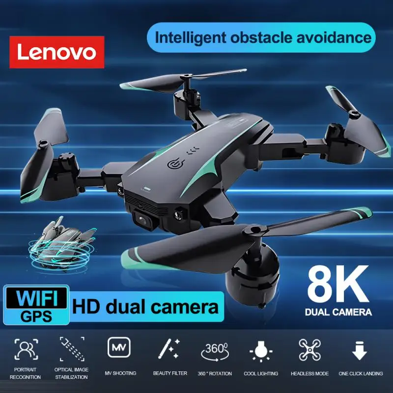 

Lenovo G29 UAV HD Аэрофотосъемка Трехстороннее предотвращение препятствий Оптическое позиционирование потока Электро-регулируемый пульт дистанционного управления