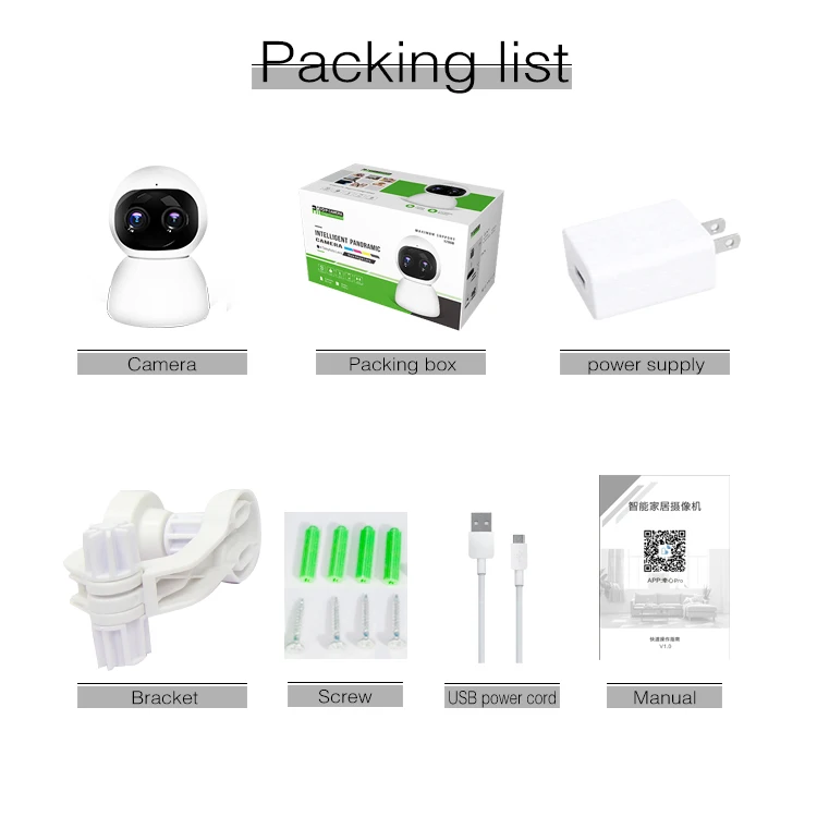 Цена 1080P WiFi IP Видеонаблюдение для системы видеонаблюдения в помещении, PTZ 360, 10-кратный зум, детский монитор