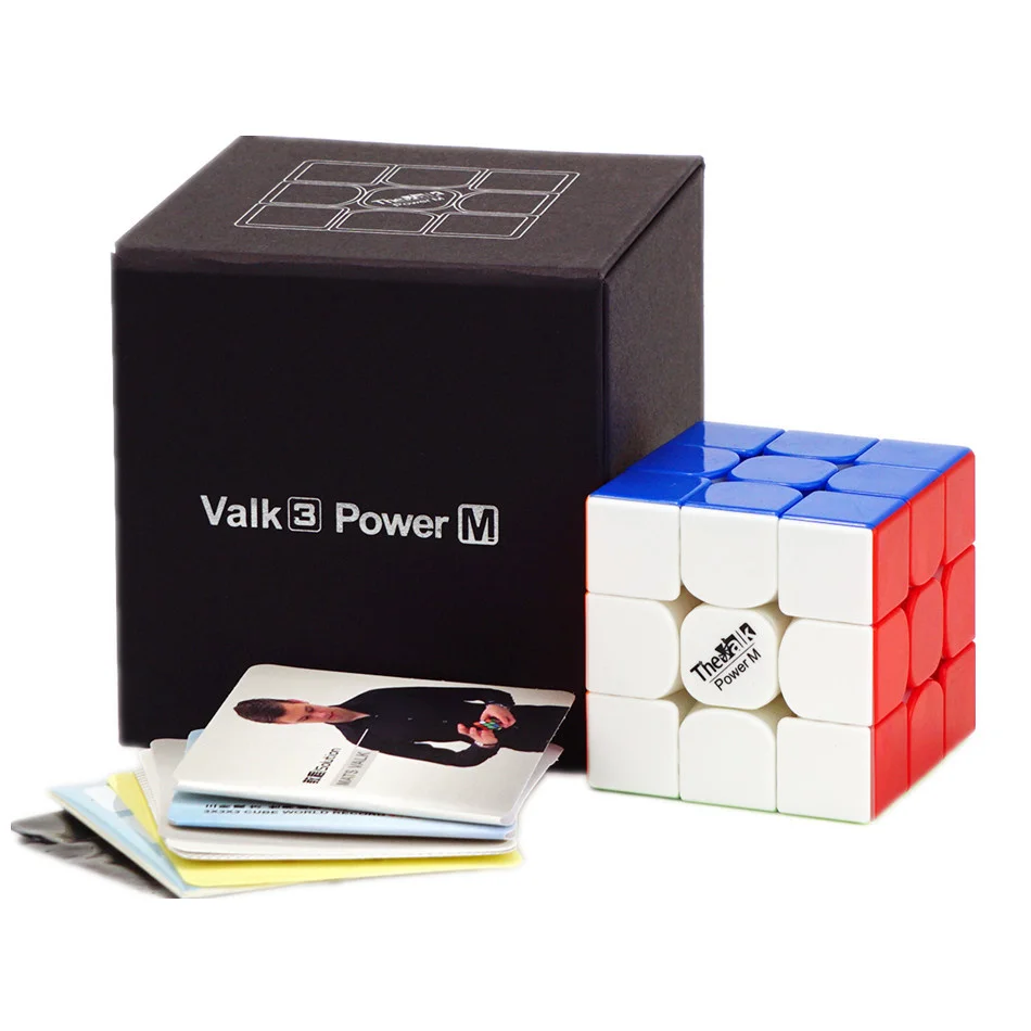 

The Valk 3 Power M Valk 3 M Mini Size Cube 3x3 Elite M Speed Magnetic Magic Cube Mofangge Qiyi Competition Toy WCA Puzzle