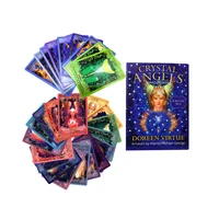 new tarot crystal angel oracle cards decks divination family playing table game with pdf guidance factory made support wholes
