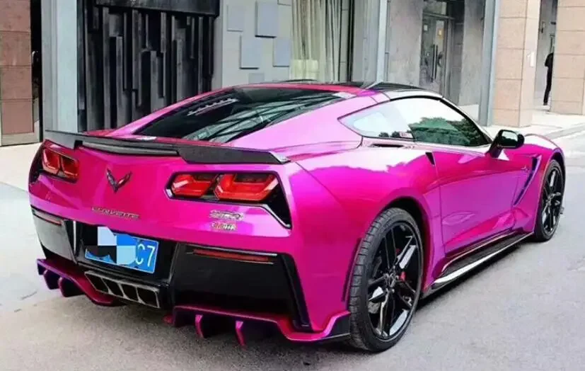 Для Corvette C7 2014 2015 2016 2017 юбки из углеродного волокна боковые панели комплект кузова