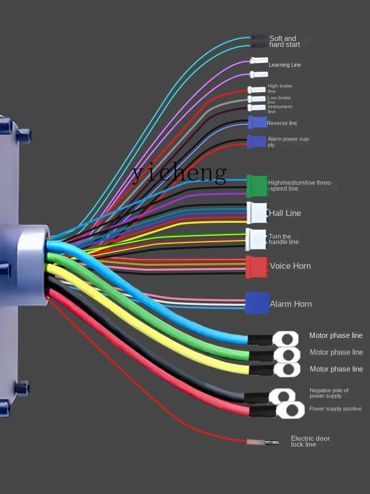 Бесщеточный контроллер ZC для электрического трехколесного велосипеда