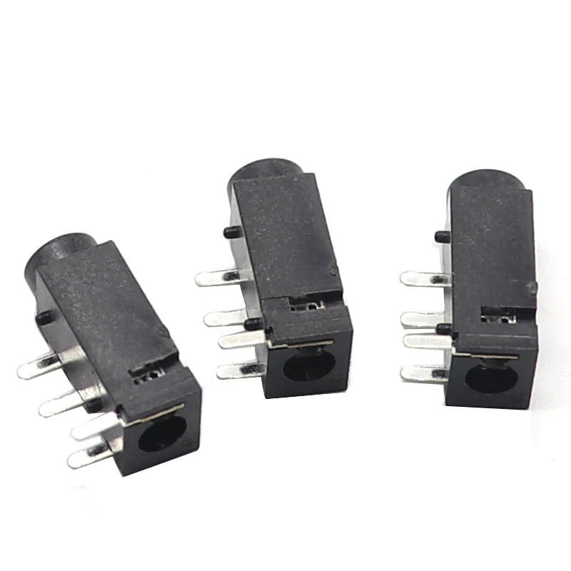 【 20-5 шт. 】 аудио разъем для наушников диаметром 3 5 мм DIP4 PJ320A 4 контакта