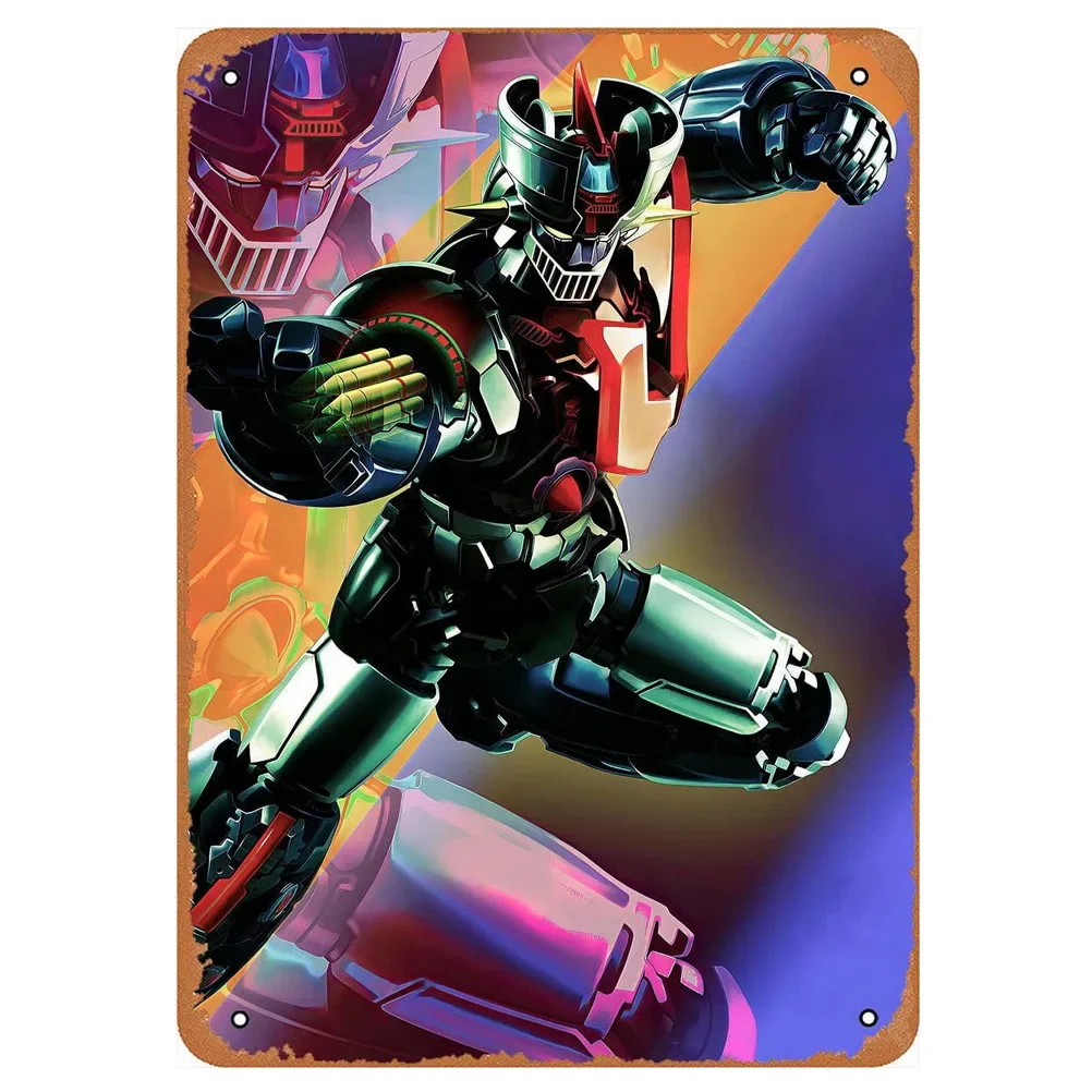 Классический металлический постер в стиле ретро Танец волка из классических