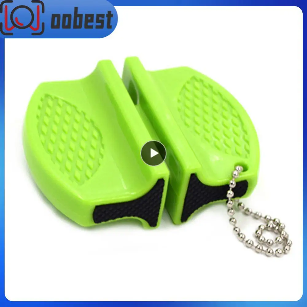 

Non-slip Kitchen Knives Accessories Portable Sharpening Stone Multifunctional Polishing Machine Anti-skid Base Hanging Design
