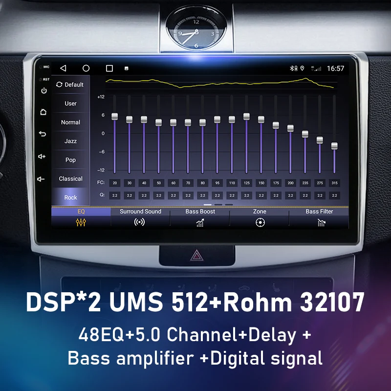 JMCQ 2 din Android 10 автомобильный мультимедийный плеер Радио авто для VW Volkswagen Passat B7 B6 CC
